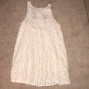 Lace free people dress